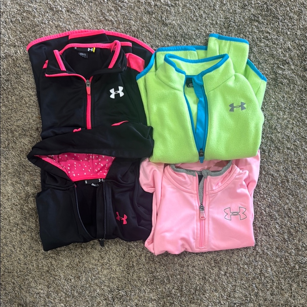Under Armour Girls Athletic Jackets